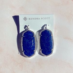 Kendra Scott Danielle Earrings in Blue Lapis